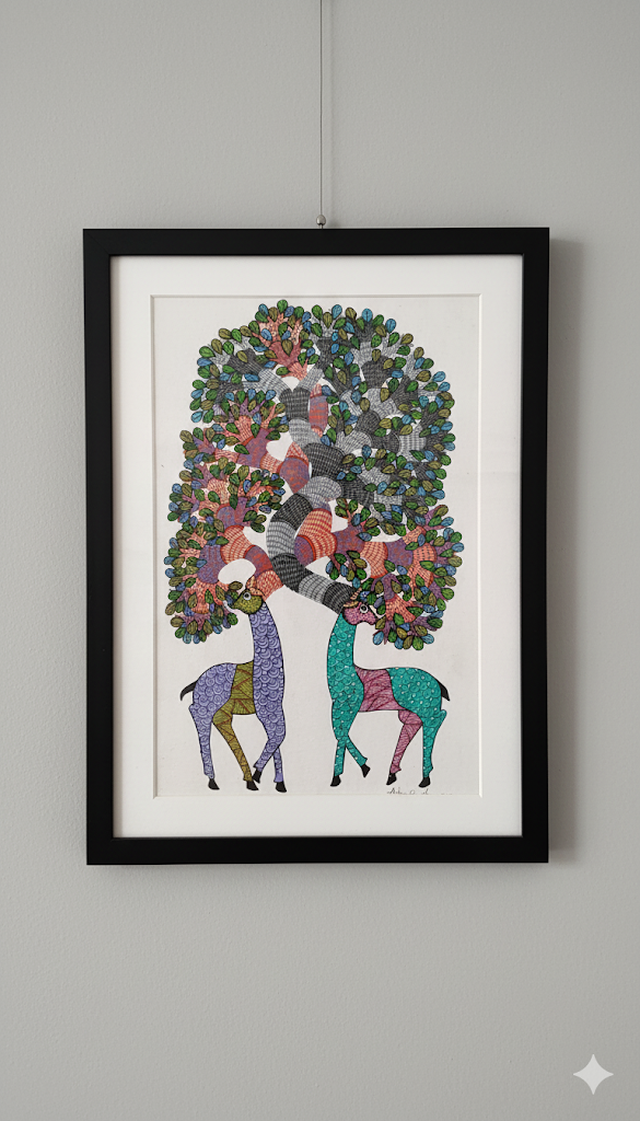 The Sapphire Voyager: A Gond Aquatic Tale