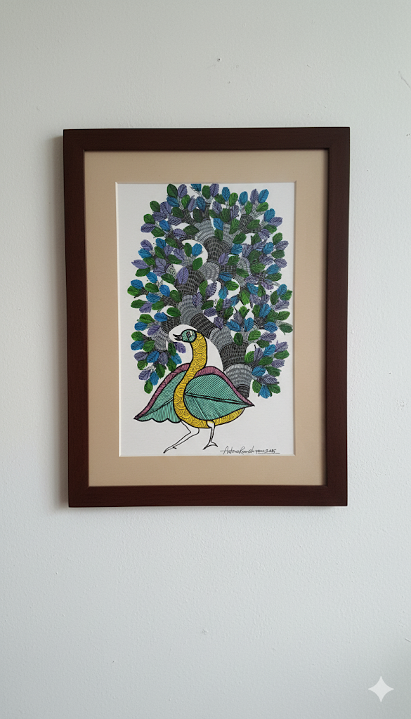 The Azure Plumed Guardian